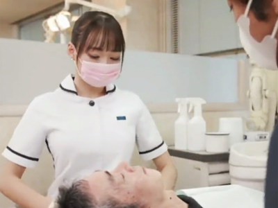 「ドキドキしちゃう♪」美人歯科助手さんにこっそり痴女られてドキドキハメ！